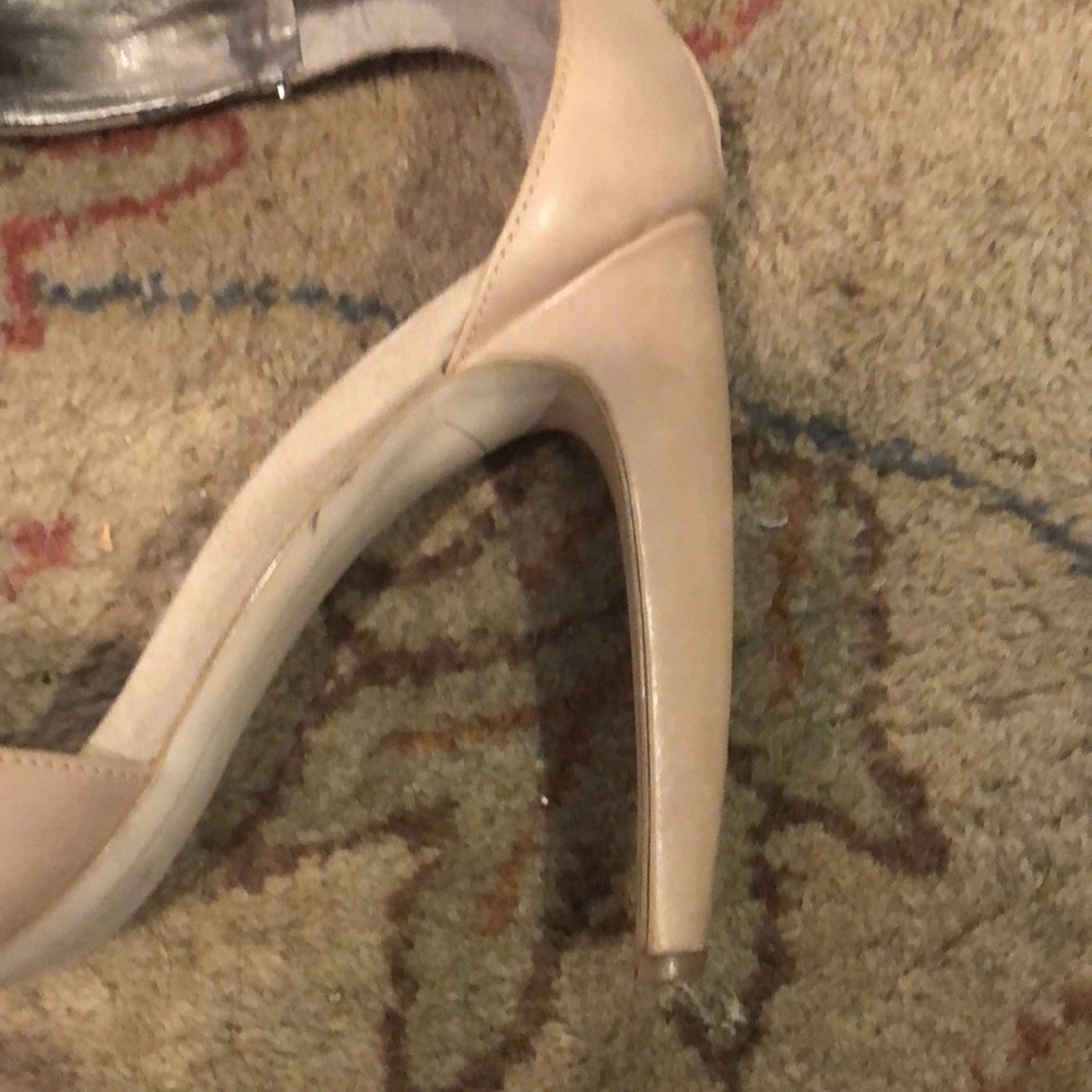 Sam Edelman Versatile Beige Pump With Unique Heel… - image 8